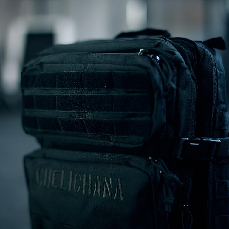 Tactical Black Backpack